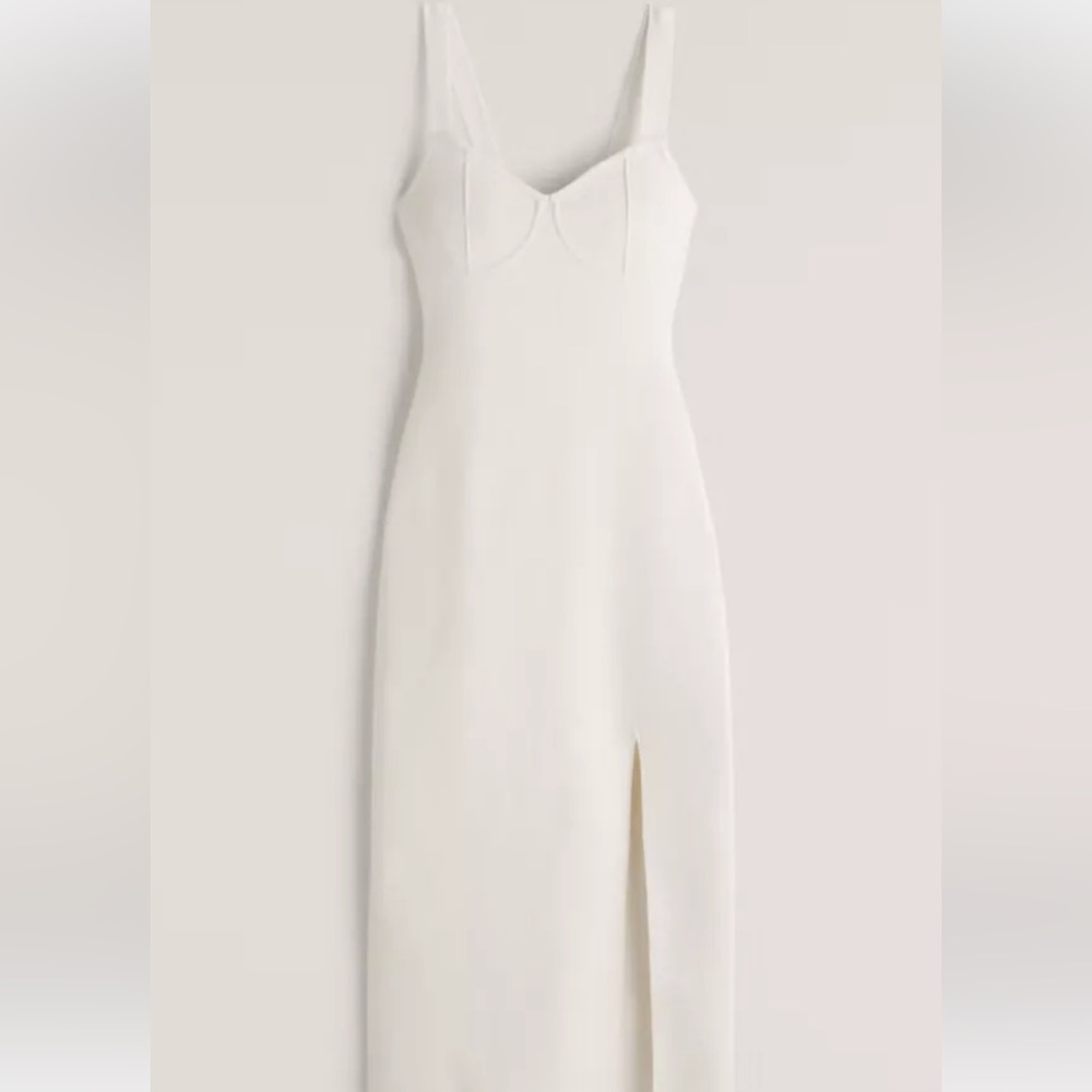 Abercrombie corset midi sweater dress